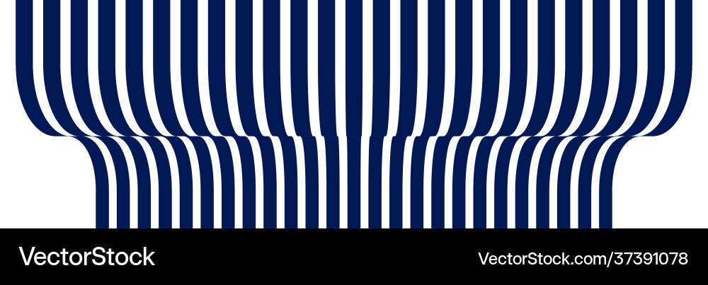 Minimal design abstract lines in 3d Minimal design abstract lines in 3d Vector Image