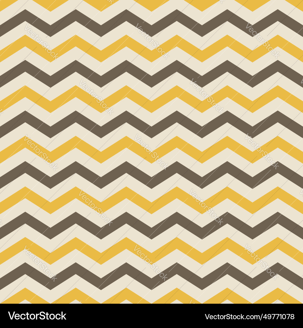 Retro Zigzag Pattern Vector Image