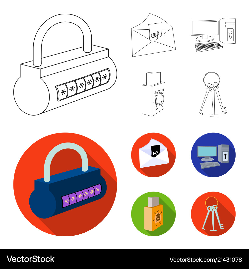 Virus monitor display screen hackers Virus monitor display screen hackers vector image