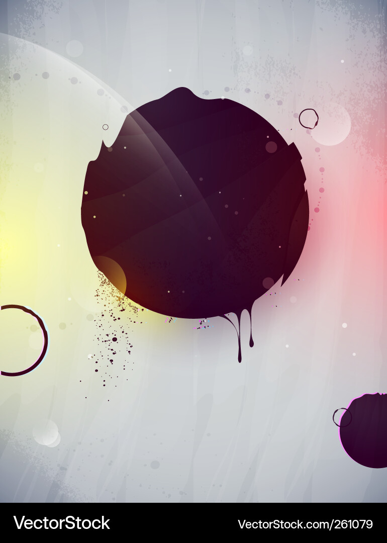 Circular Forms & Swirls Vector Image