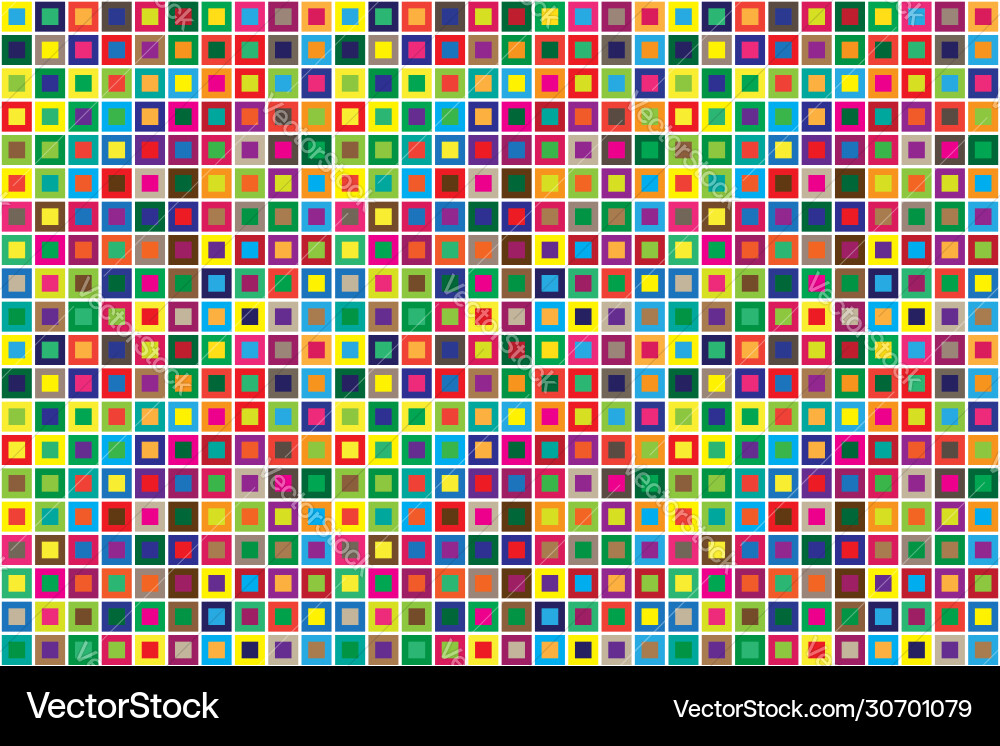 Modern pattern seamless squares abstract colored Modern pattern seamless squares abstract colored vector image