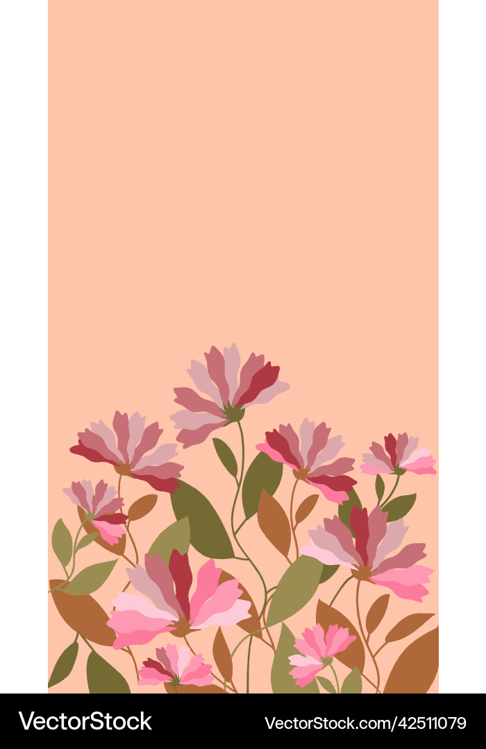 Template for creating a postcard Template for creating a postcard vector image