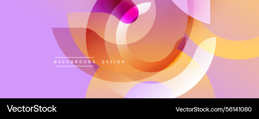 Abstract design overlapping circles gradients Abstract design overlapping circles gradients vector image