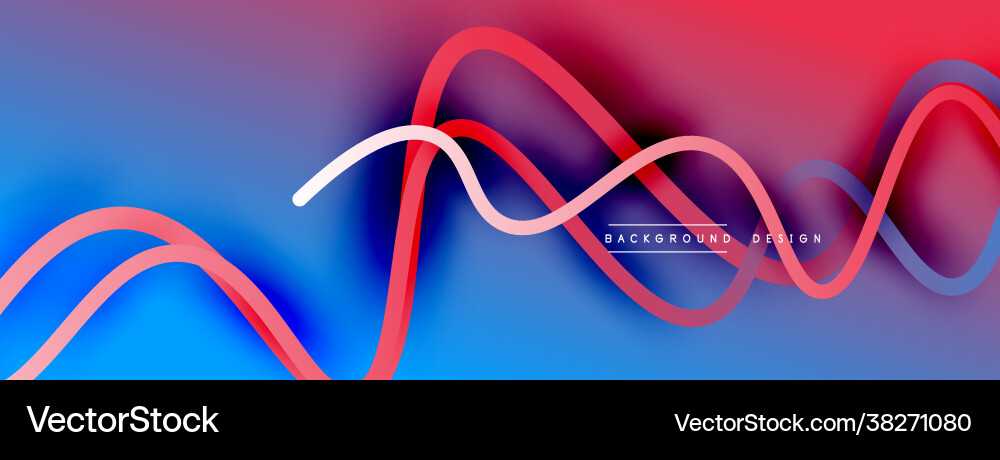 Abstract gradient background with wave line Abstract gradient background with wave line vector image