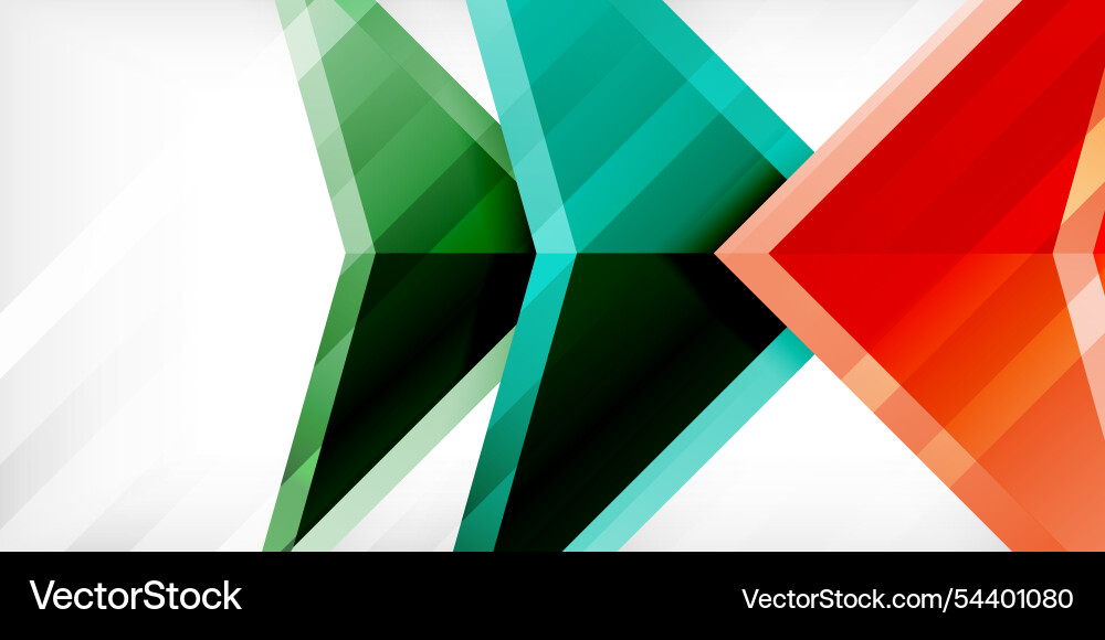 Arrows with 3d effect abstract background Arrows with 3d effect abstract background vector image