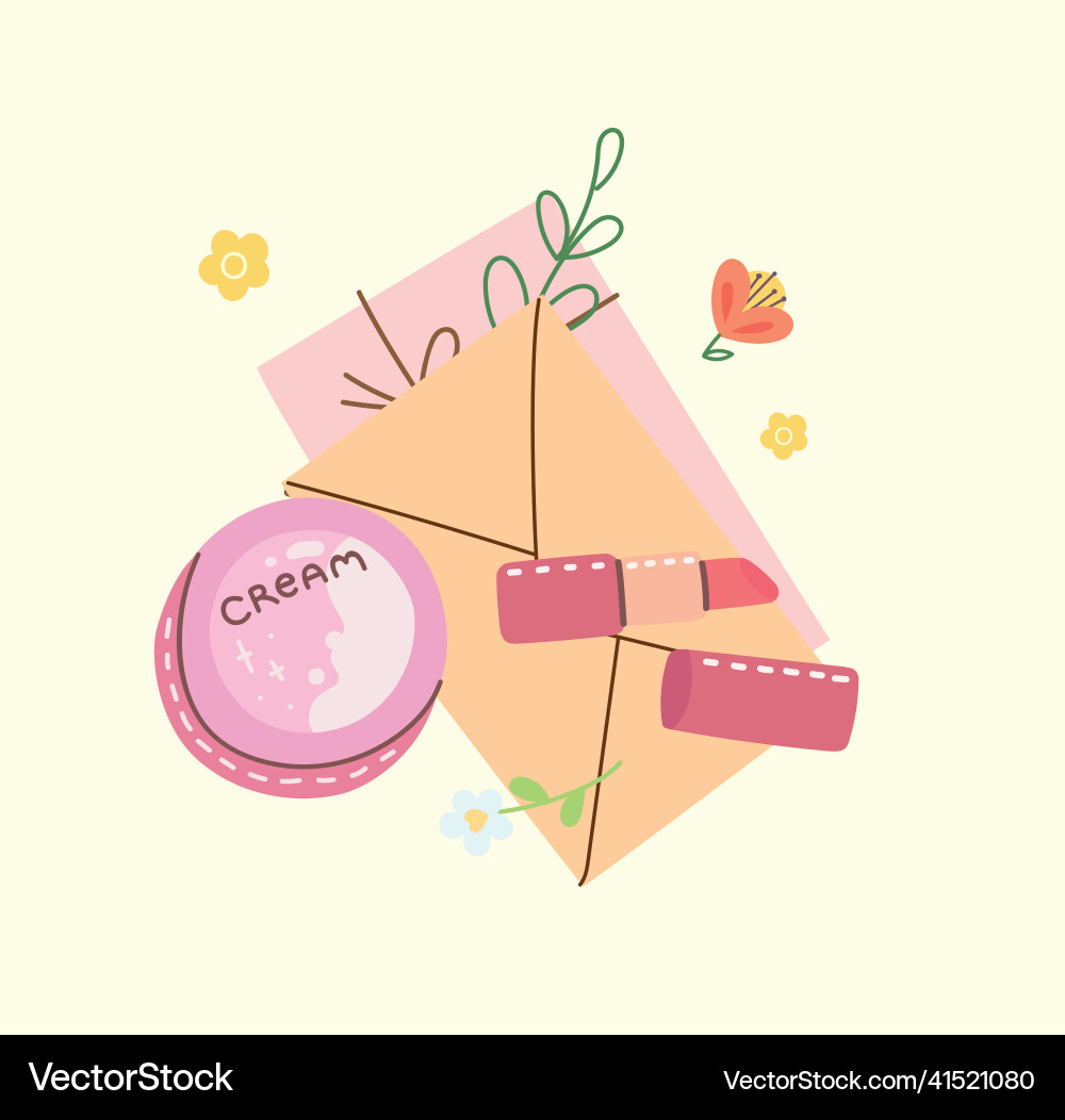 Collection of different envelopes with mail Collection of different envelopes with mail vector image
