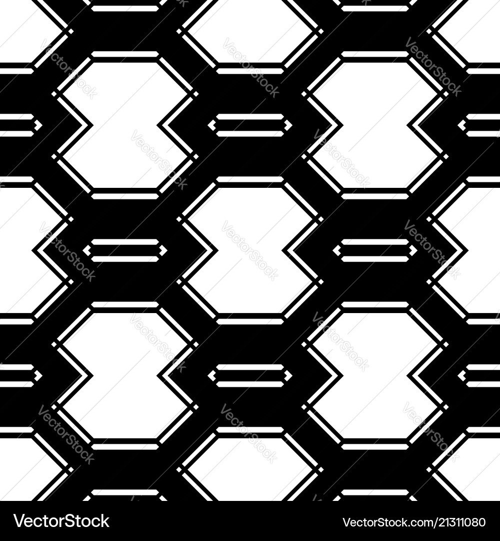 Design seamless monochrome grating pattern Vector Image