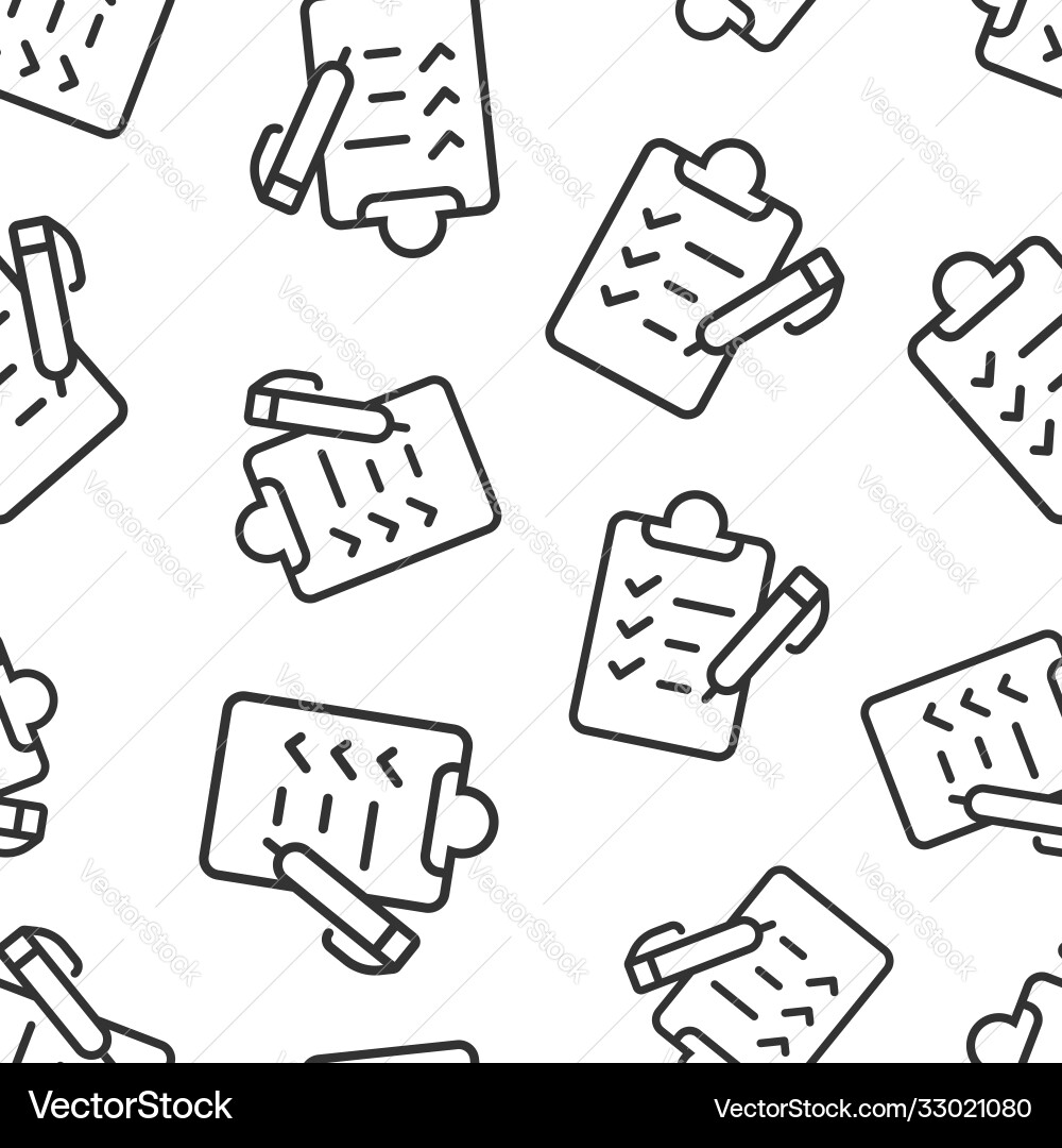 To do list icon in flat style document checklist To do list icon in flat style document checklist vector image