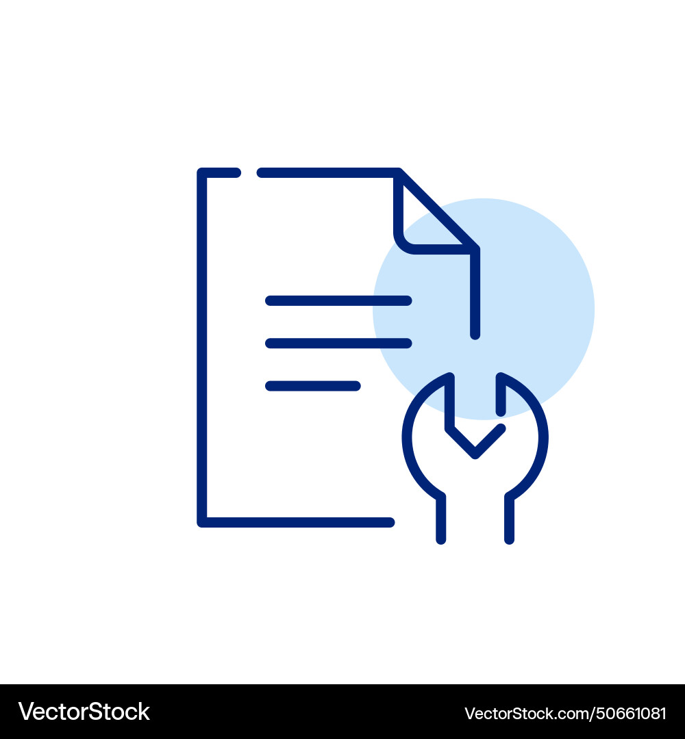 Digital file engineering toolkit symbol Digital file engineering toolkit symbol vector image