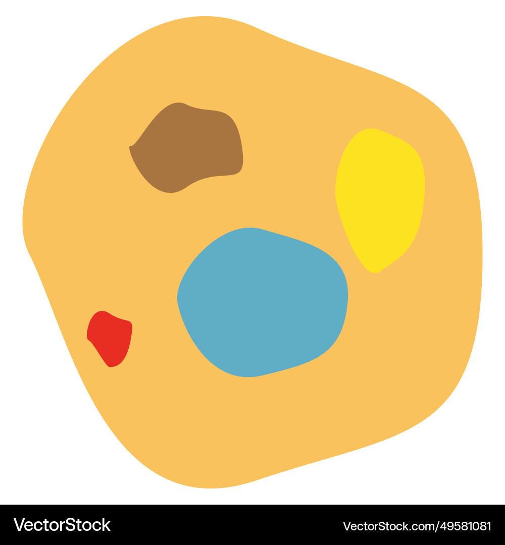 Liquid blob round colored shapes set Liquid blob round colored shapes set vector image
