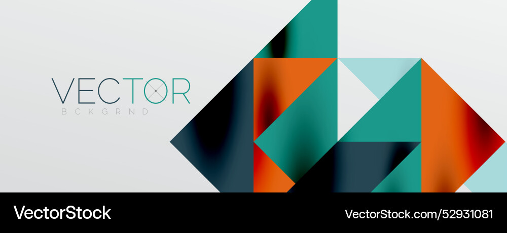 Tech minimal overlapping triangle shapes elements Tech minimal overlapping triangle shapes elements Vector Image