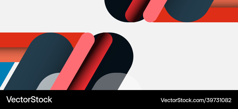 Abstract background round shapes lines Abstract background round shapes lines Vector Image