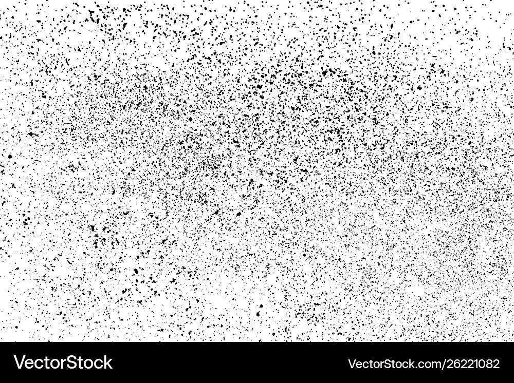 Black grainy texture isolated on white Black grainy texture isolated on white vector image
