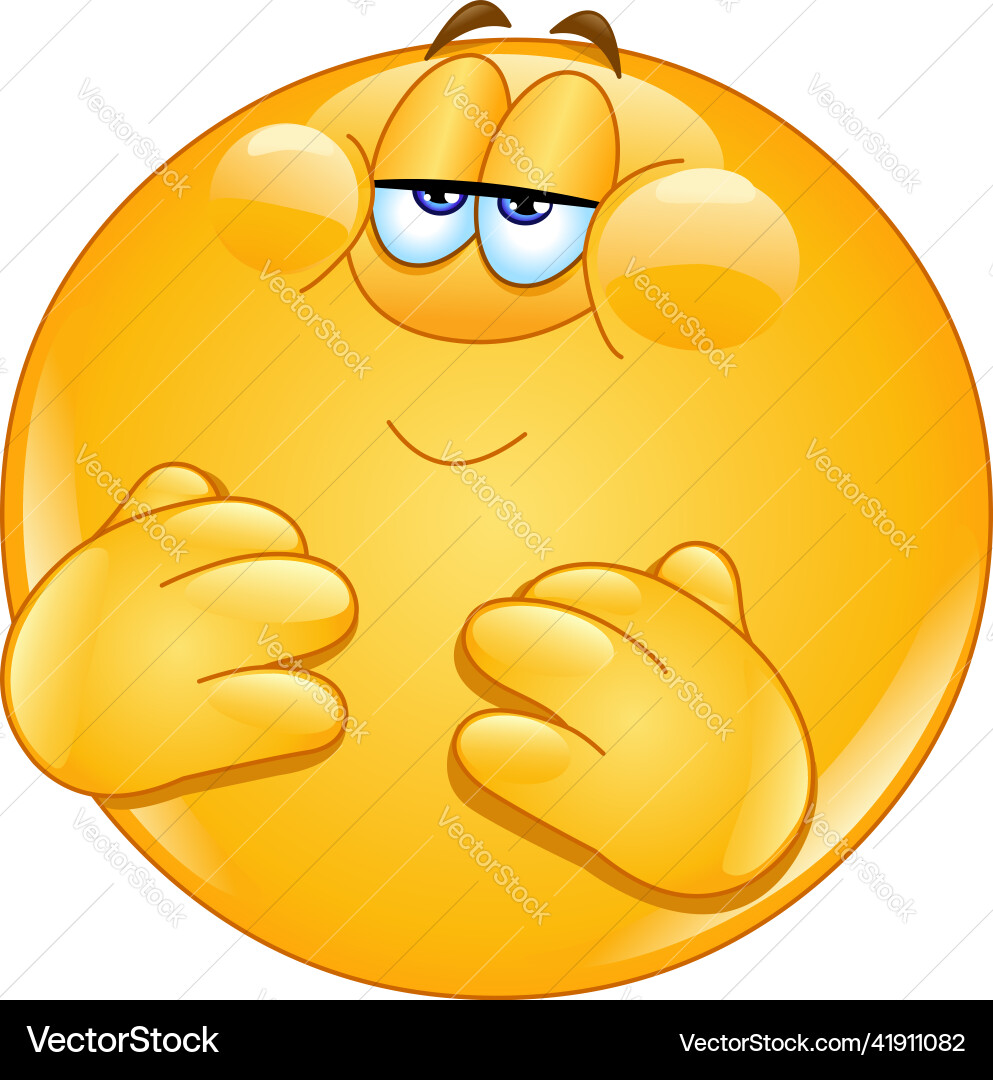 Full emoticon Full emoticon vector image
