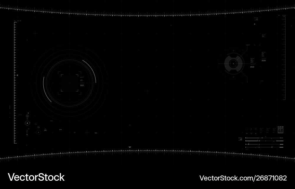 Futuristic user interface design element video Futuristic user interface design element video vector image