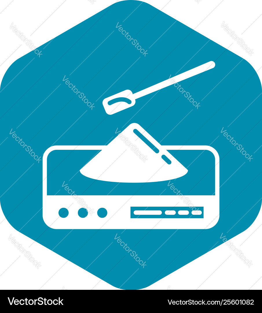 Lab scales icon simple style Lab scales icon simple style vector image