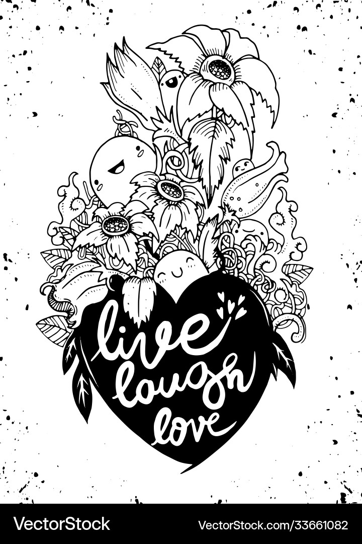Liebe Handschrift und Doodles Elemente Skizze Liebe Handschrift und Doodles Elemente Skizze vektorbild
