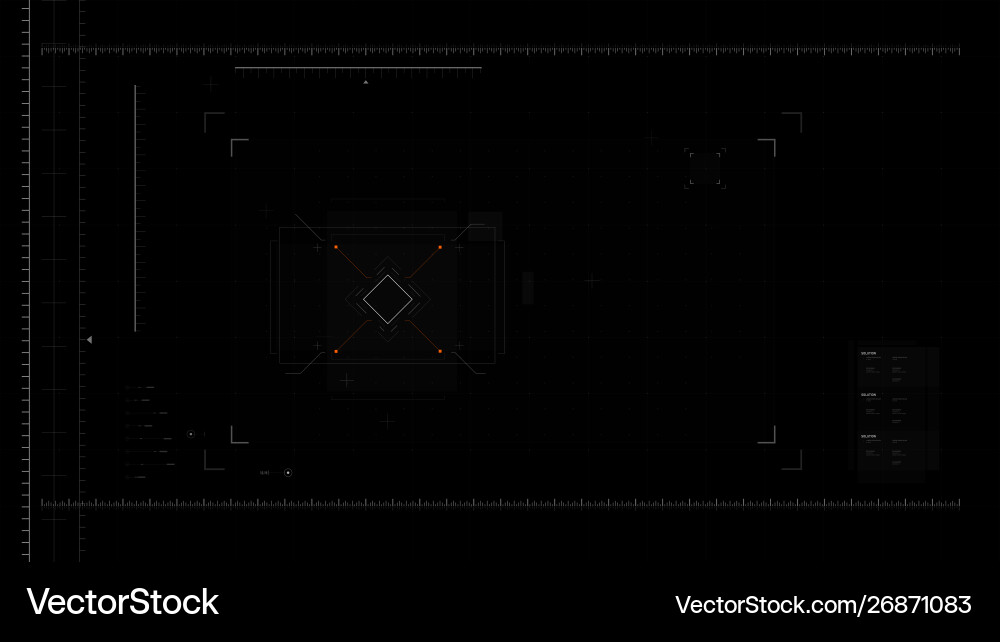 Futuristic user interface design element video Futuristic user interface design element video vector image