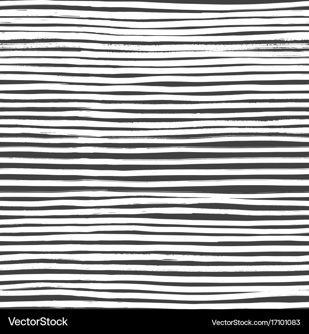 Ink abstract stripe seamless pattern background vector image