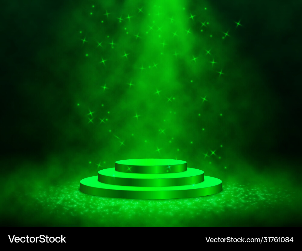 3d render abstract composition with podium 3d render abstract composition with podium vector image