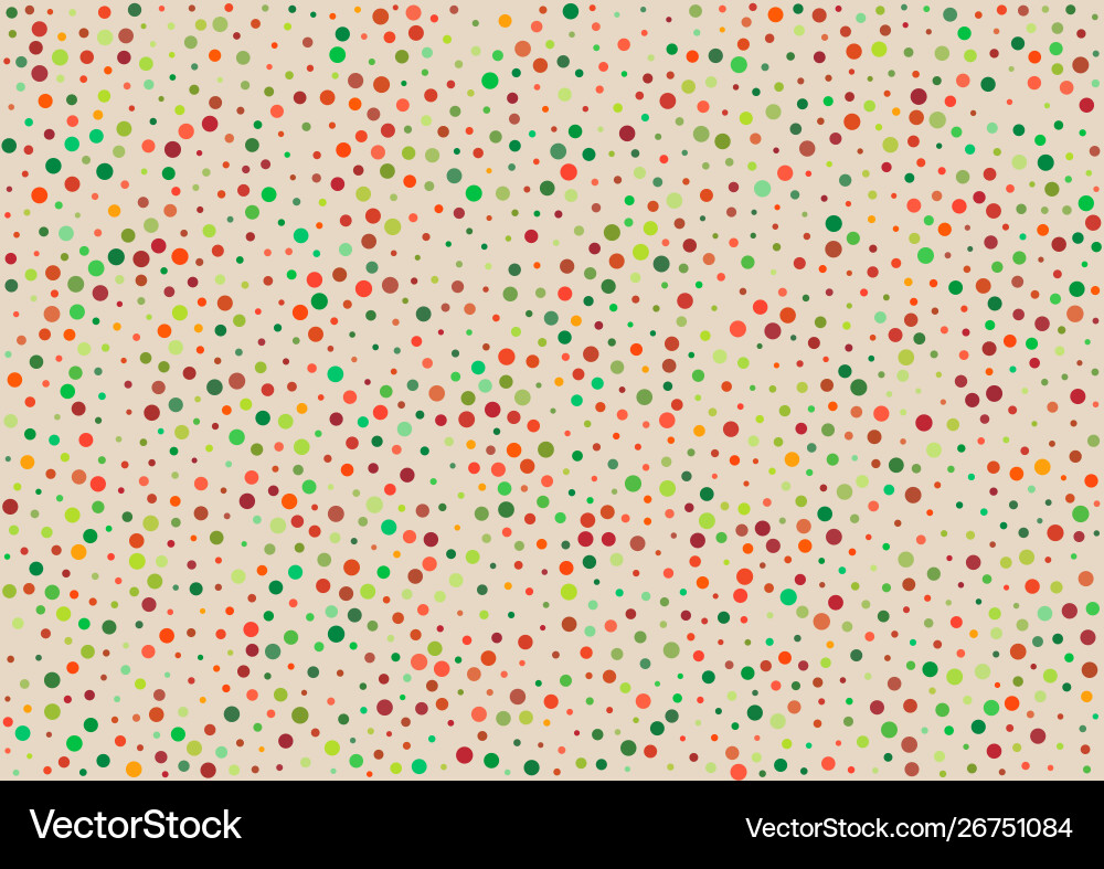 Background with color dots vector image