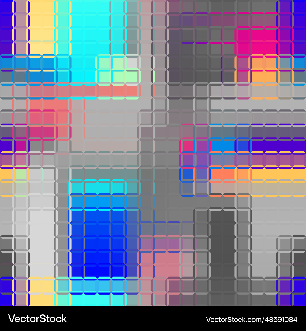 Geometric abstract pattern in low poly style Geometric abstract pattern in low poly style vector image