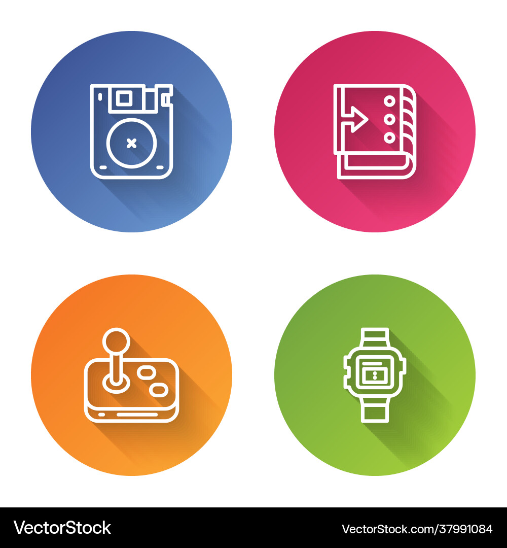 Set line floppy disk sound mixer controller Set line floppy disk sound mixer controller Vector Image