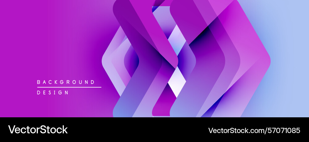 Abstract geometric shapes overlap creating Abstract geometric shapes overlap creating vector image