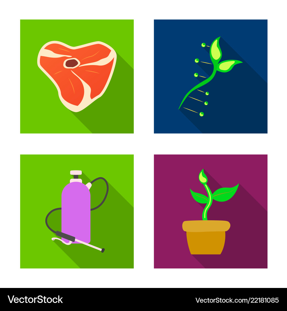 Isolated object of and icon collection Isolated object of and icon collection vector image