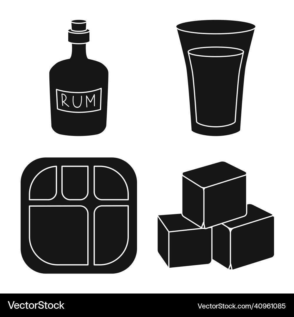 Isolated object of natural and production icon Vector Image