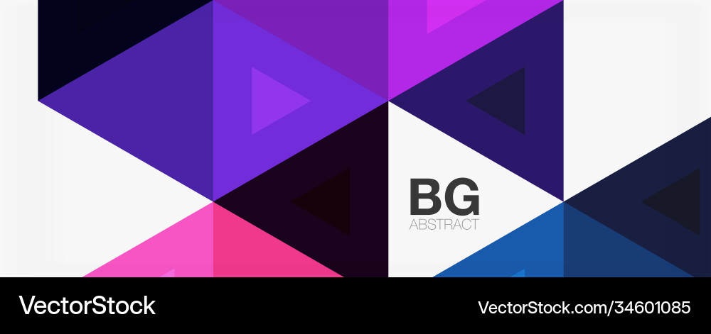 Mosaic triangle pattern abstract background Mosaic triangle pattern abstract background Vector Image