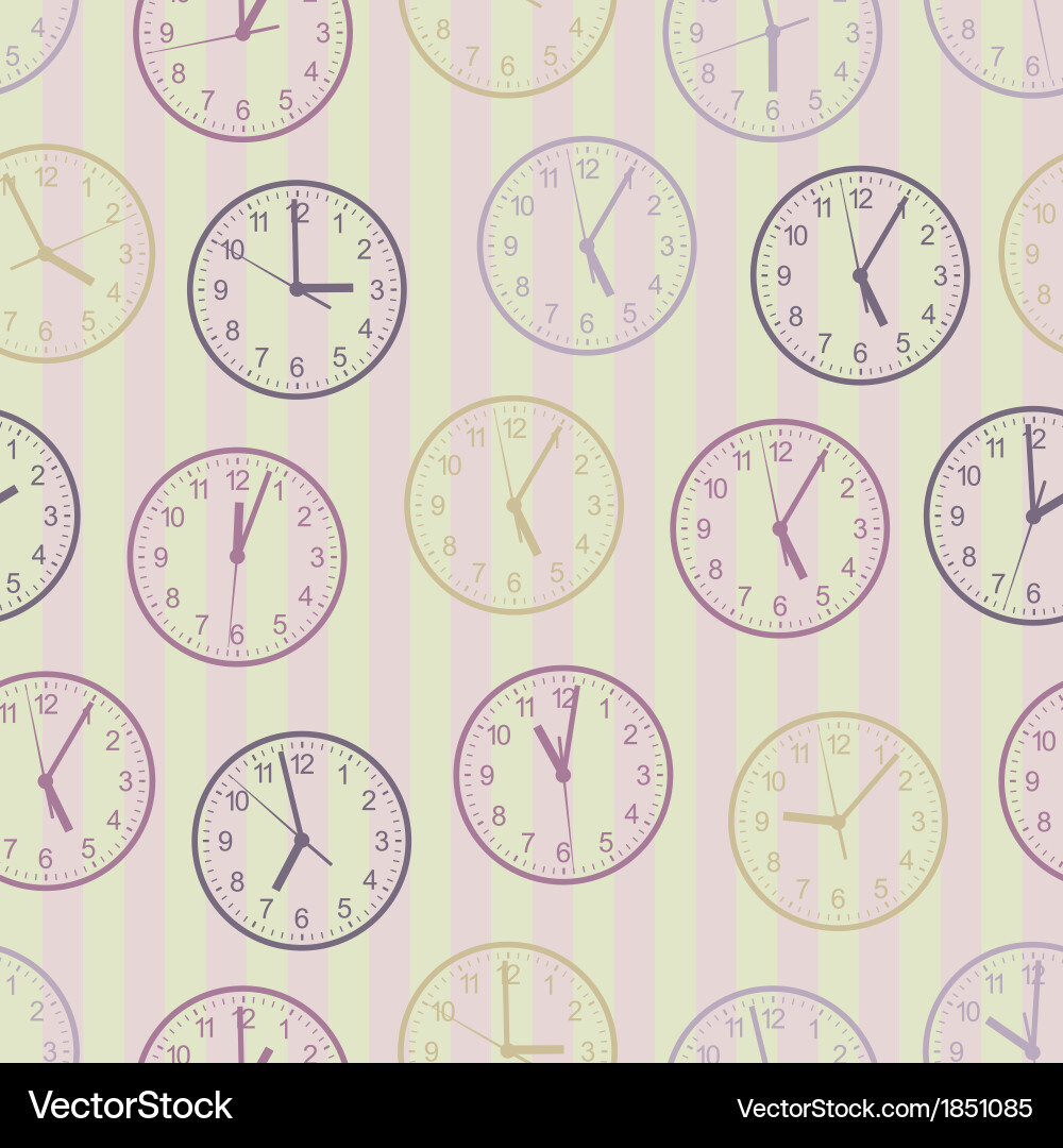 Seamless lock pattern vector image