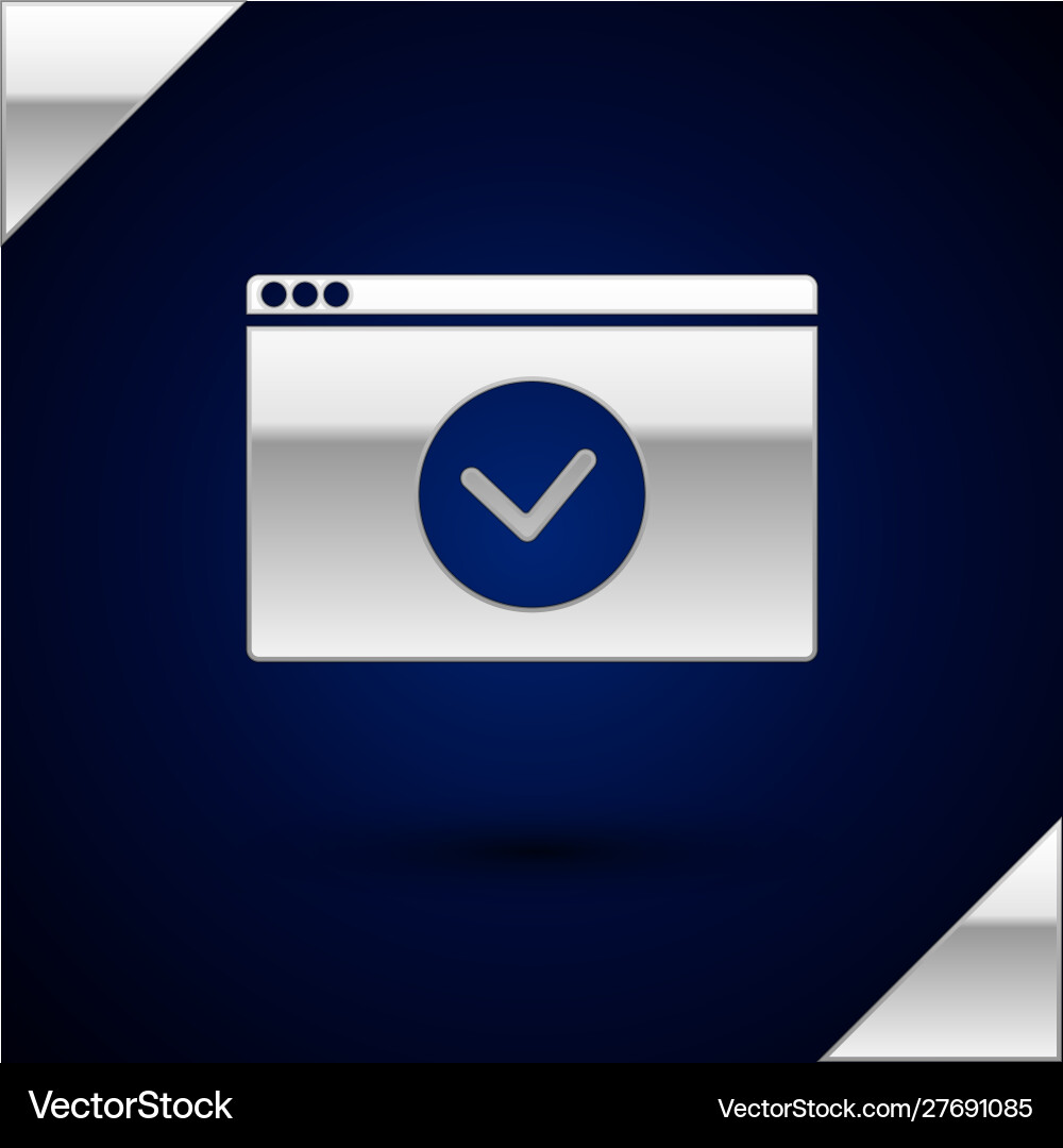 Silver secure your site with https ssl icon Silver secure your site with https ssl icon vector image