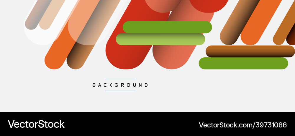 Abstract background round shapes lines Abstract background round shapes lines vector image