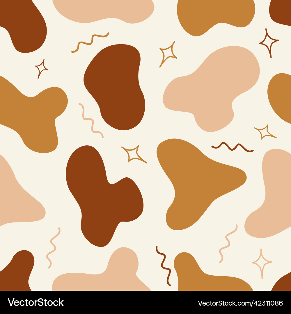 Modern minimalist boho pattern Modern minimalist boho pattern vector image
