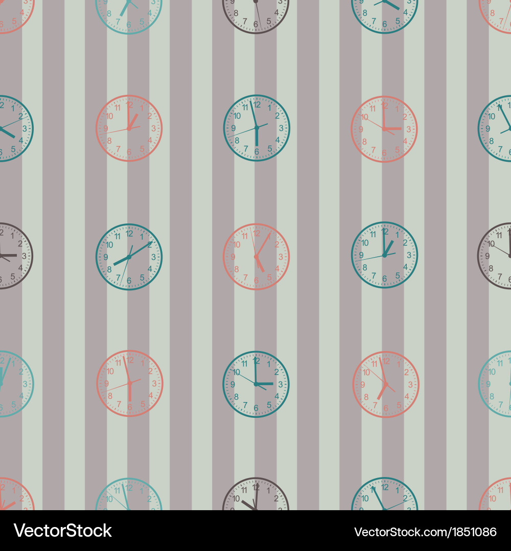 Seamless lock pattern vector image