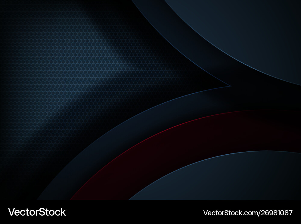 Dark Overlapping Abstract Background vector image
