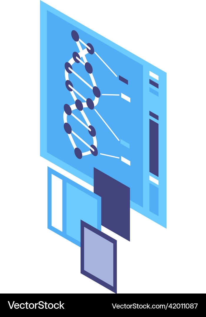 Dna cloning scheme composition vector image