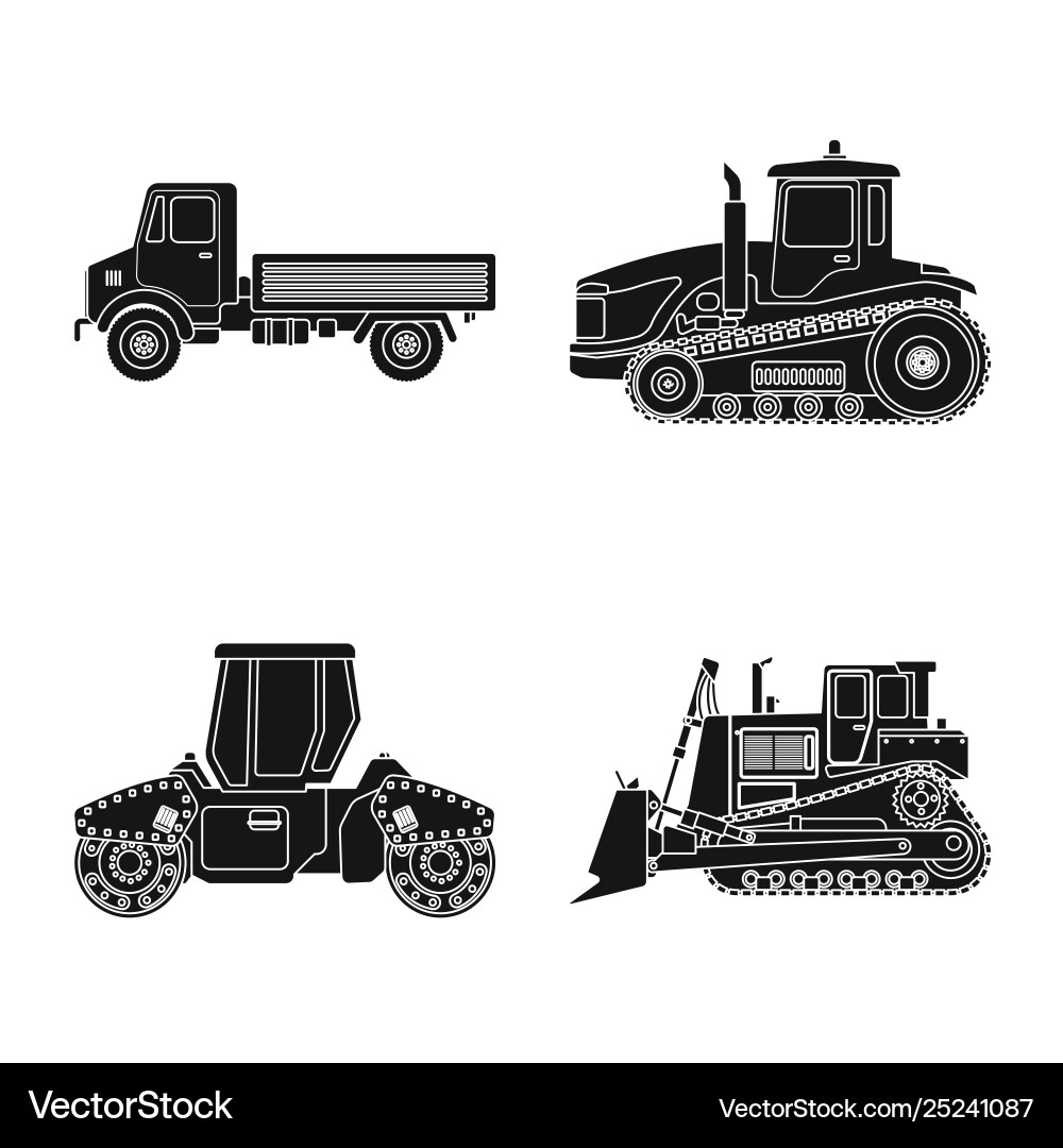 Isolated object build and construction symbol Isolated object build and construction symbol vector image