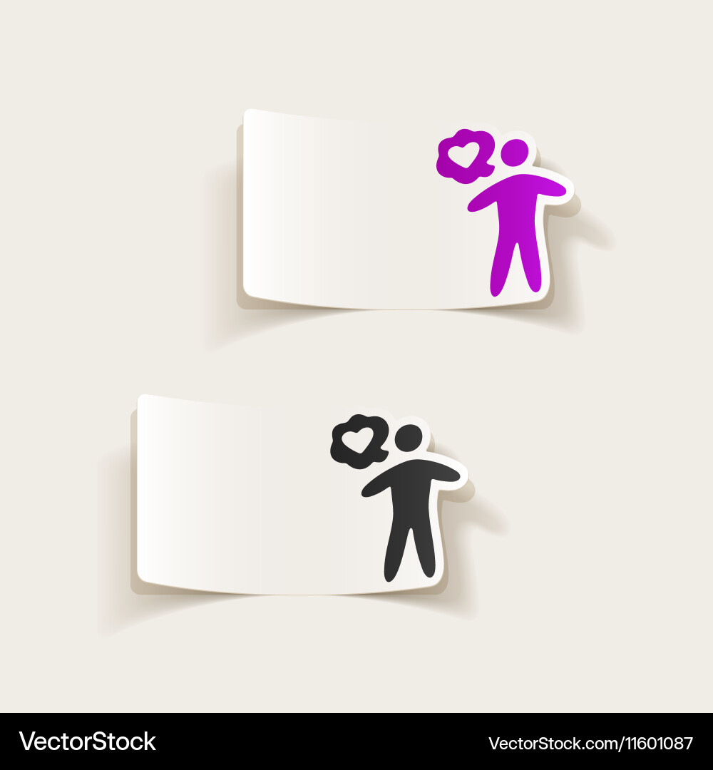 Realistic design element Vector Image