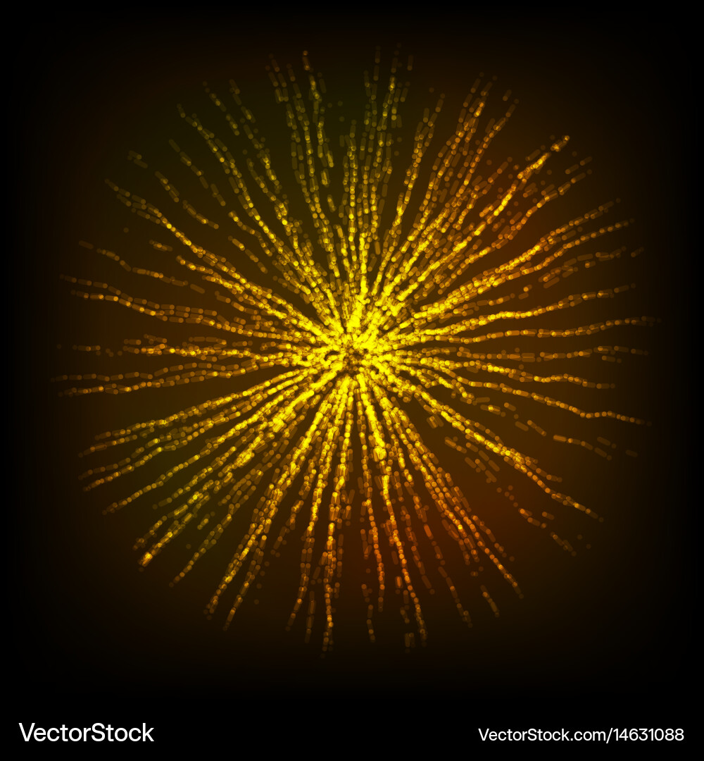 Splash particles connection structure abstract vector image