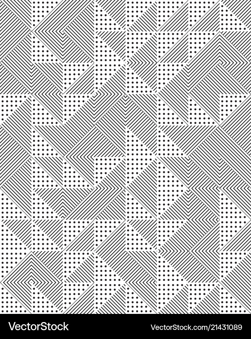 Seamless triangular patter Seamless triangular patter vector image