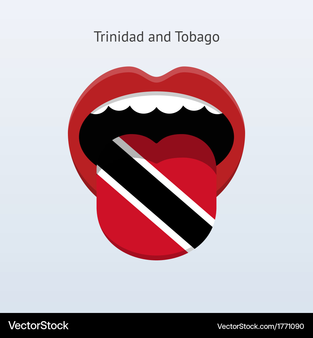 Human Tongue - Language Symbol Vector Image