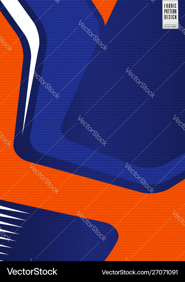 Abstract background for fabric pattern template vector image