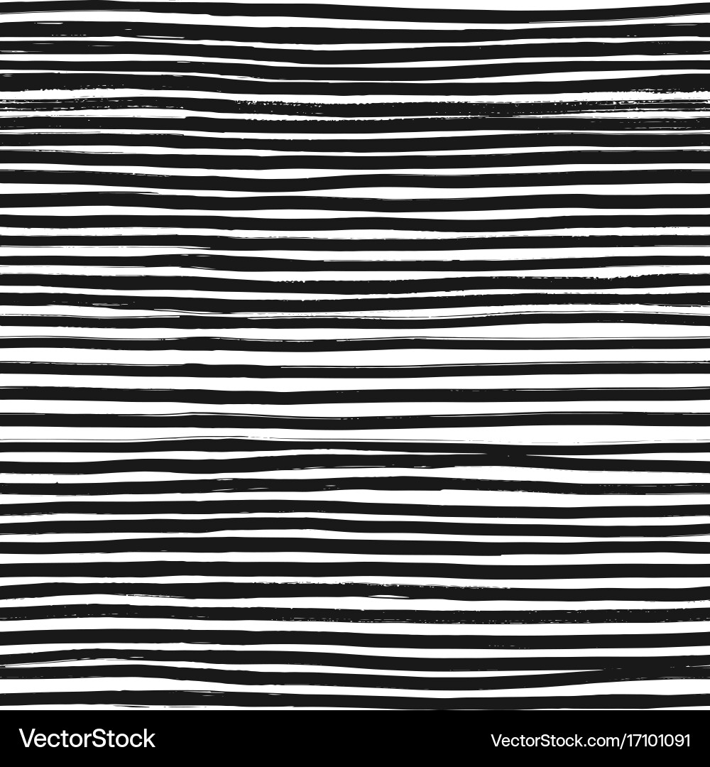 Ink abstract stripe seamless pattern background Vector Image