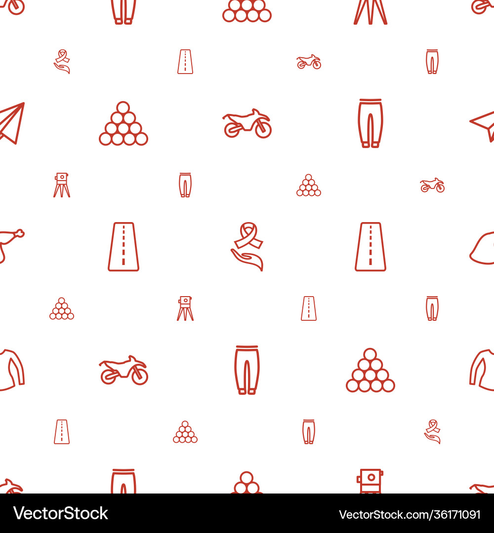 Sketch icons pattern seamless white background Vector Image