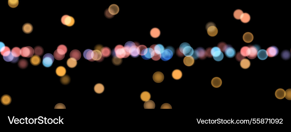 Abstract color shining bokeh isolated Abstract color shining bokeh isolated Vector Image