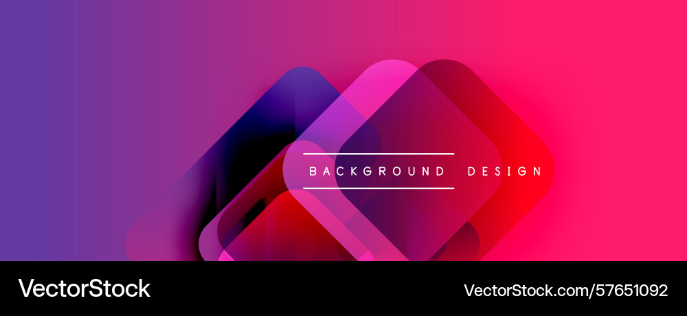 Abstract gradients blend forming dynamic shapes Vector Image