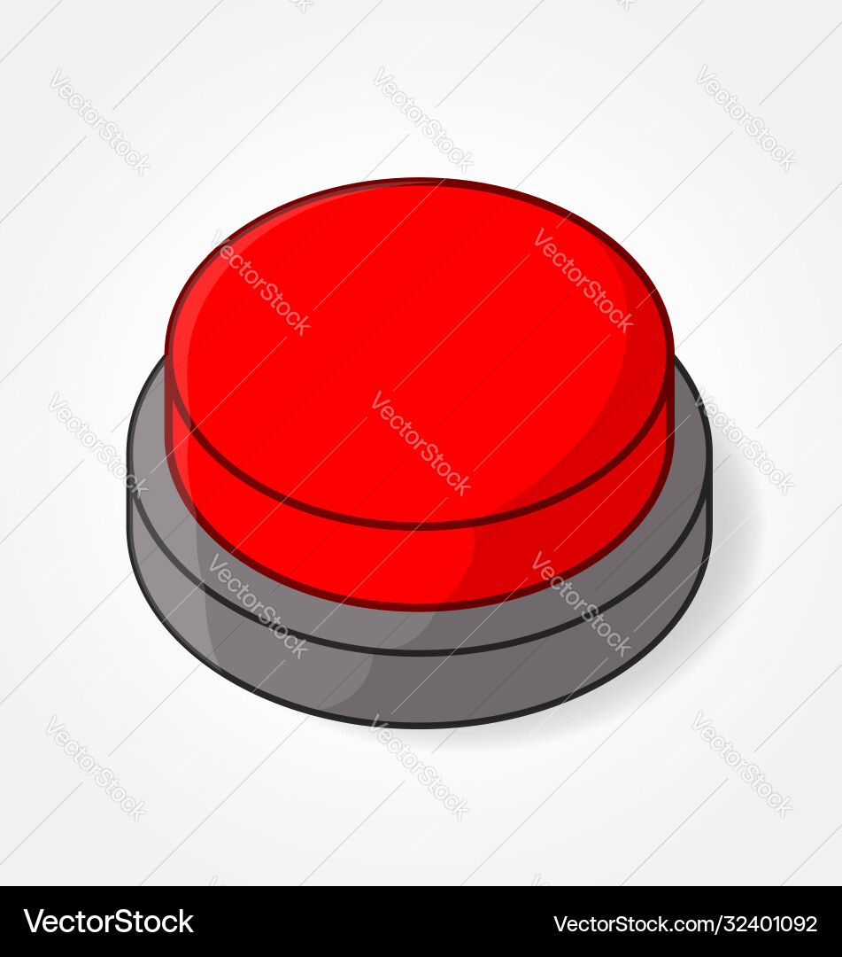 Big red button. Big red button