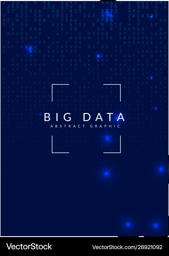 Digital technology abstract background artificial Vector Image